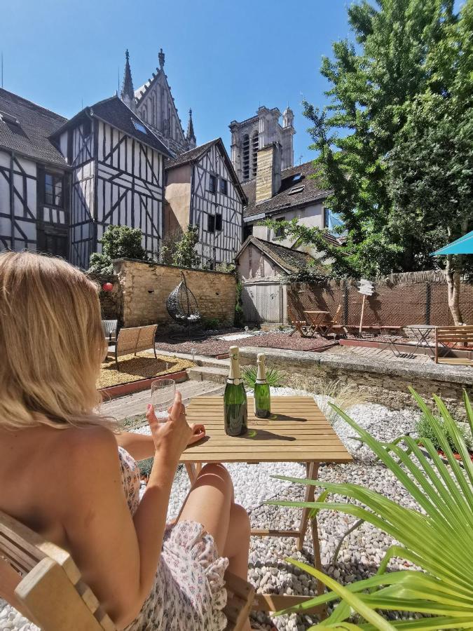 Le Chat De La Cathedrale - Calme - Jardin - Wifi Troyes Ngoại thất bức ảnh